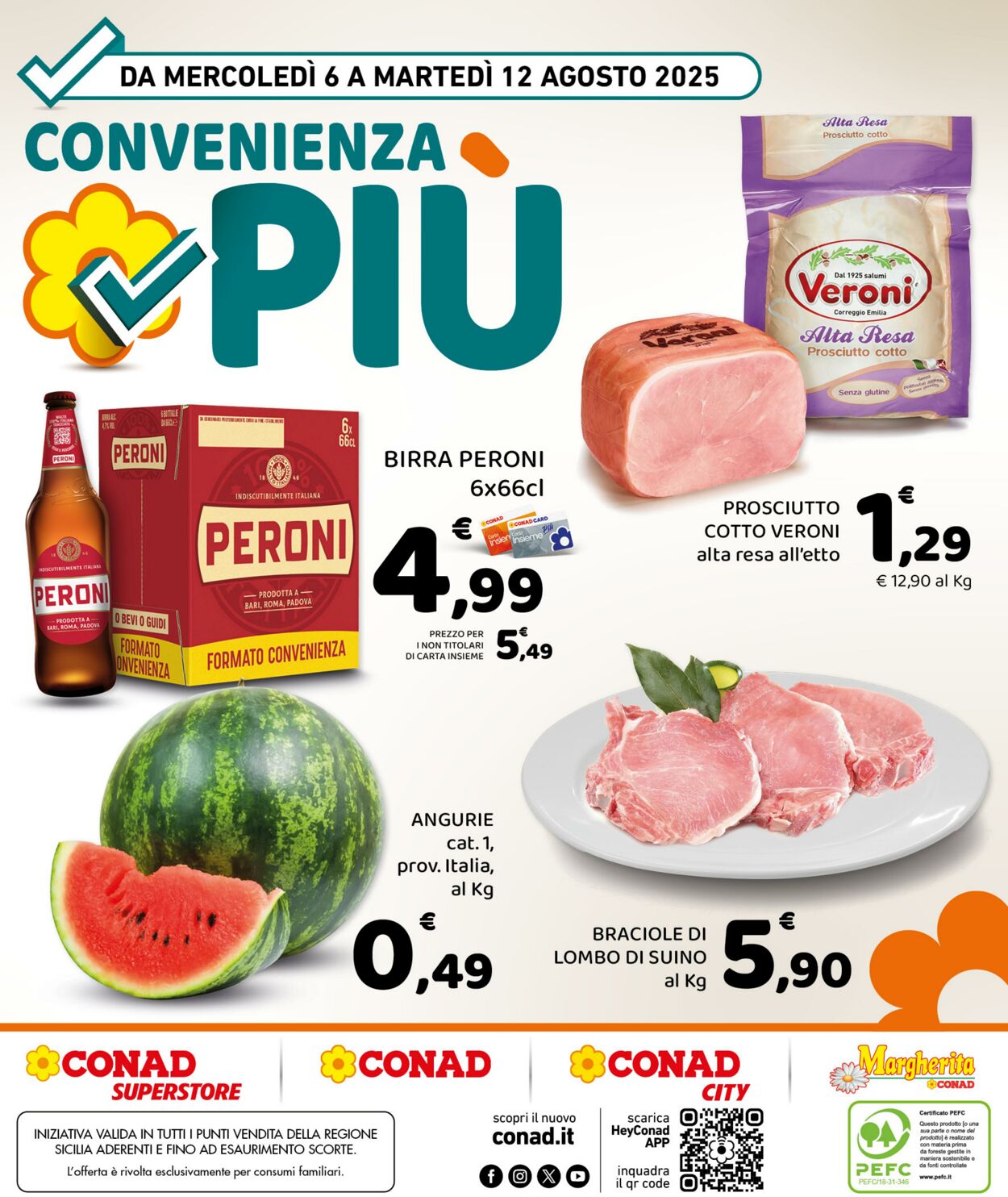 Volantino Conad 05.08.2025 - 05.08.2025