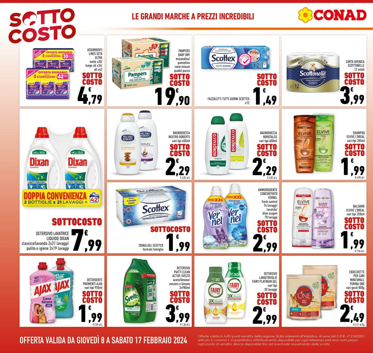 Volantino Conad 08.02.2024 - 17.02.2024