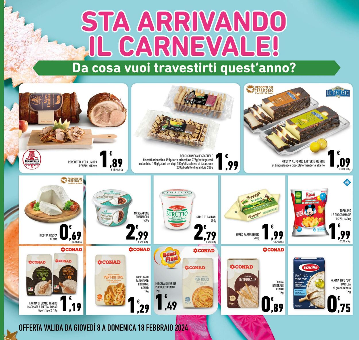 Volantino Conad 08.02.2024 - 17.02.2024