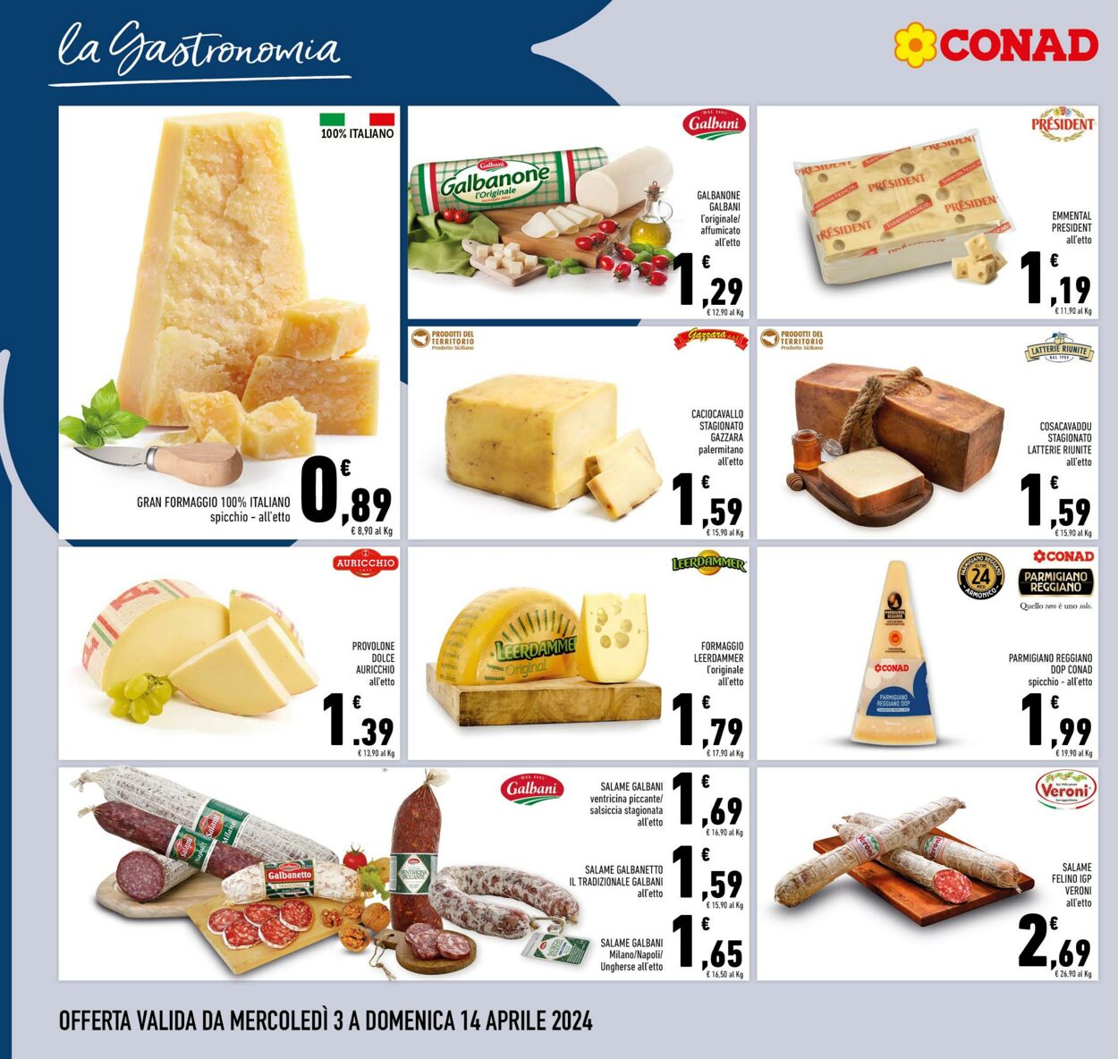 Volantino Conad 03.04.2024 - 14.04.2024