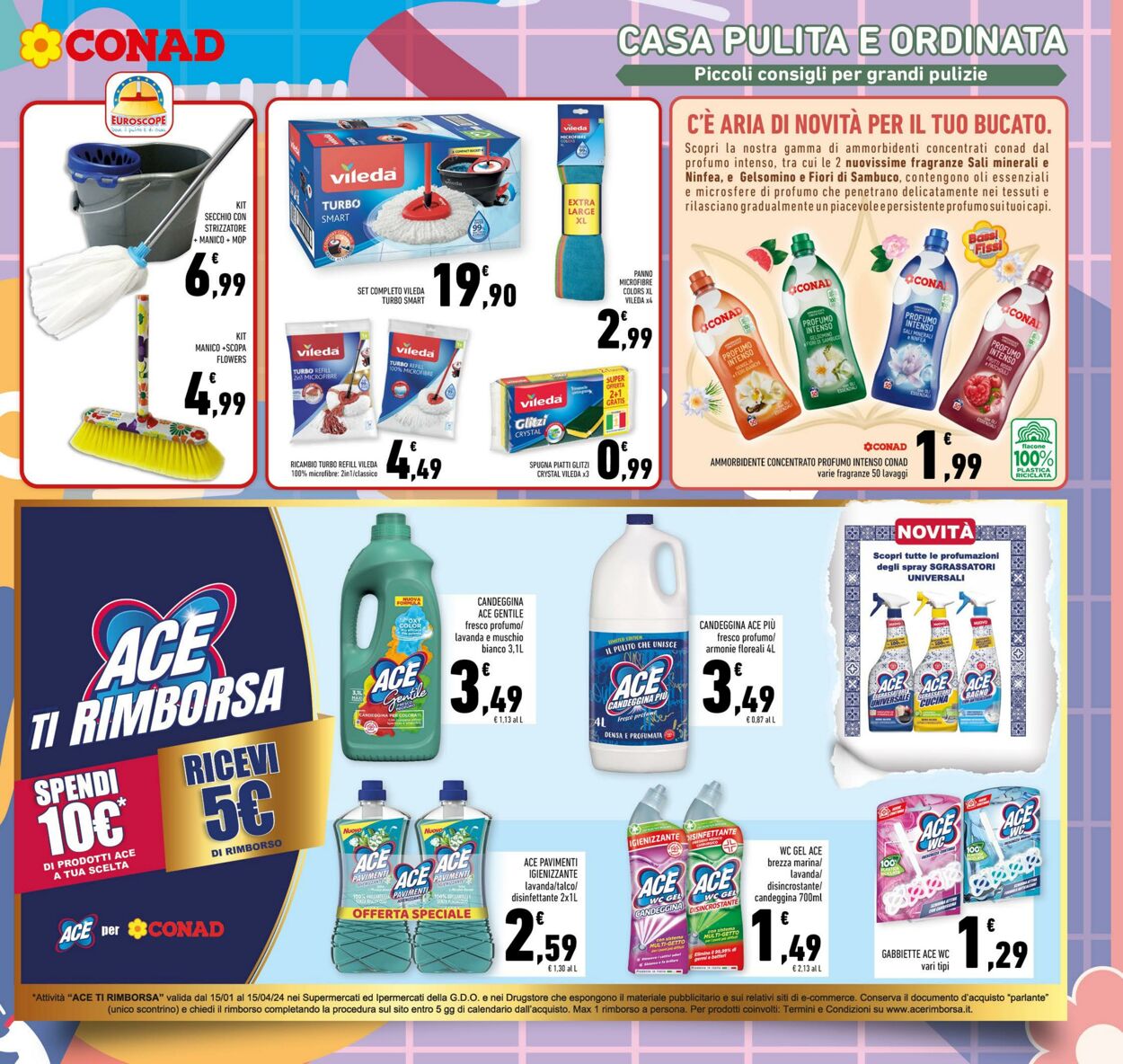 Volantino Conad 03.04.2024 - 14.04.2024