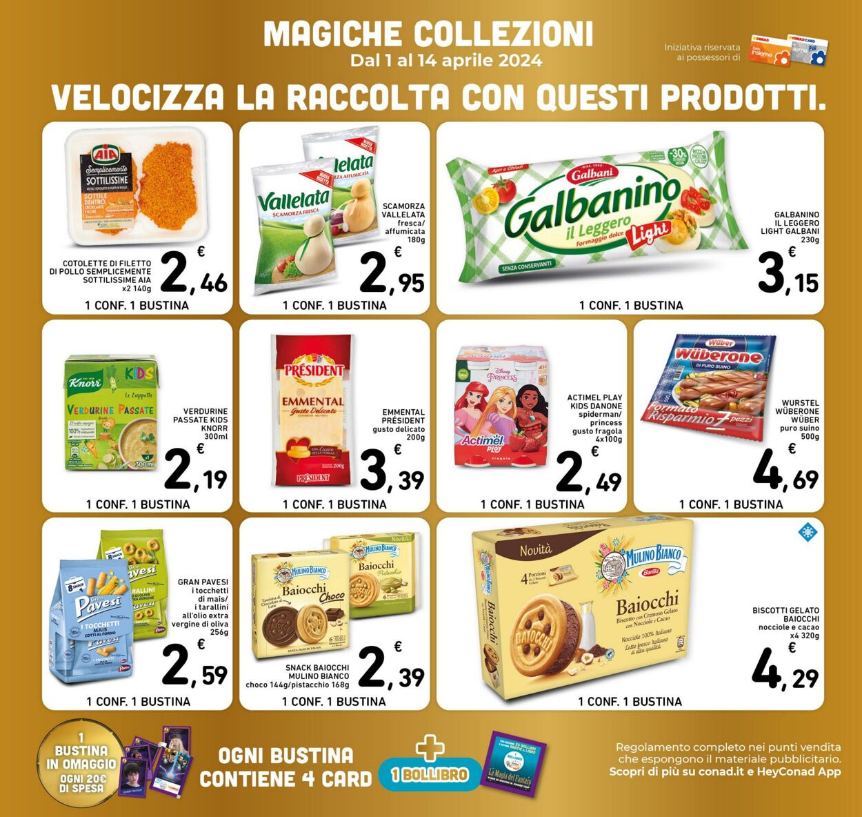 Volantino Conad 03.04.2024 - 14.04.2024