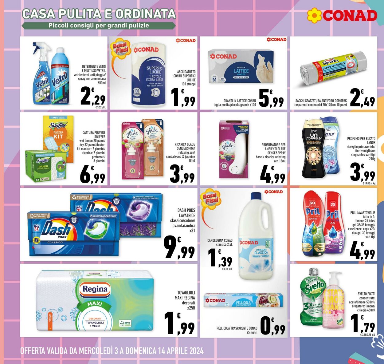 Volantino Conad 03.04.2024 - 14.04.2024