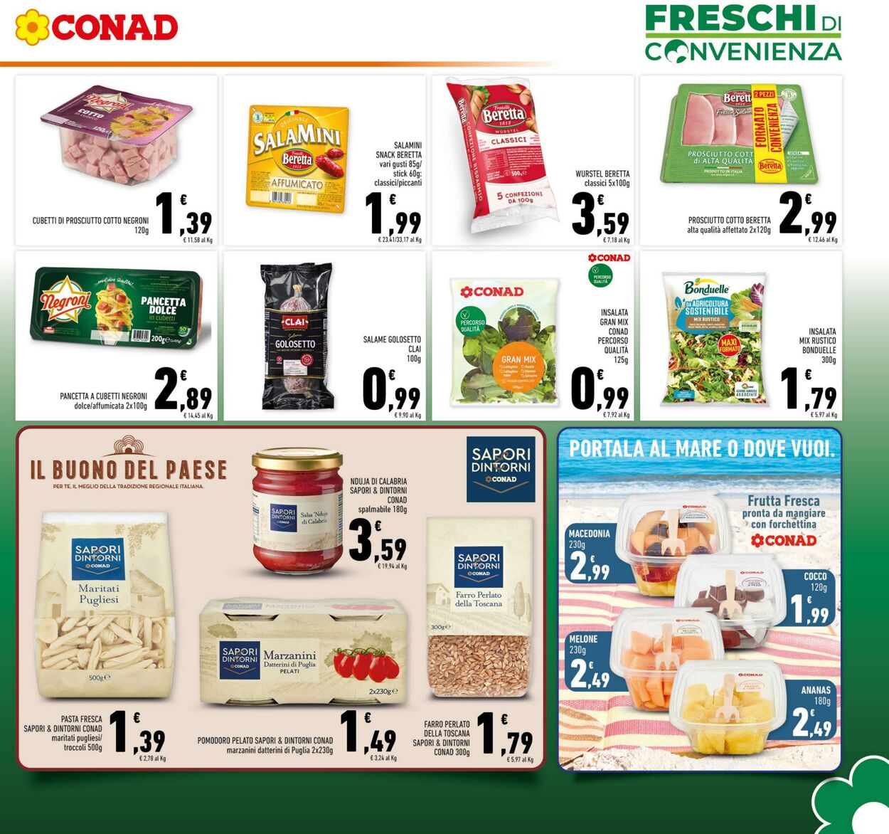 Volantino Conad 22.08.2025 - 22.08.2025