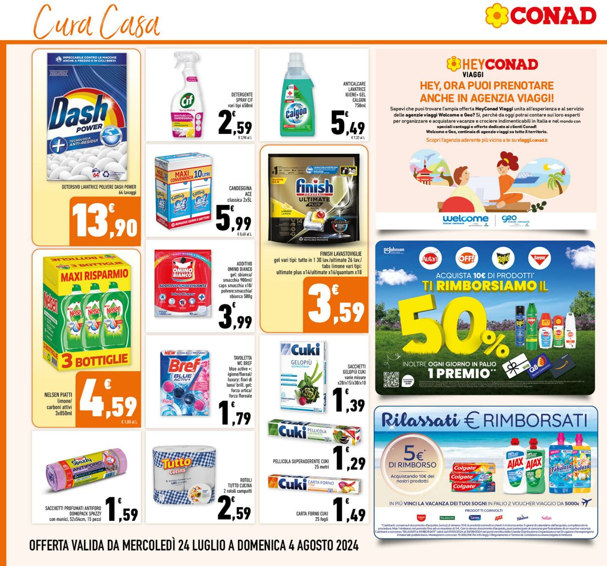 Volantino Conad 24.07.2024 - 04.08.2024