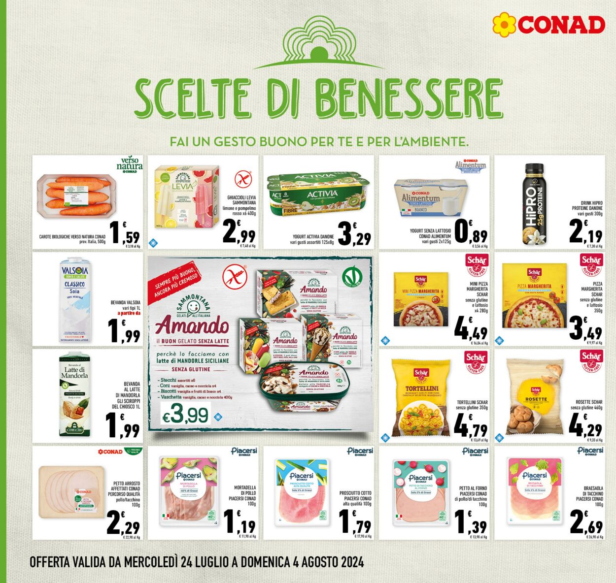 Volantino Conad 24.07.2024 - 04.08.2024