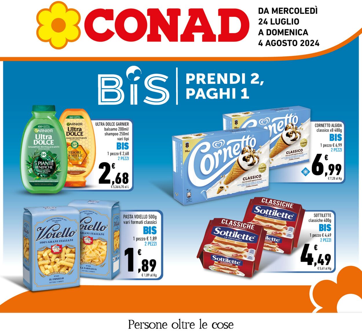 Volantino Conad 24.07.2024 - 04.08.2024