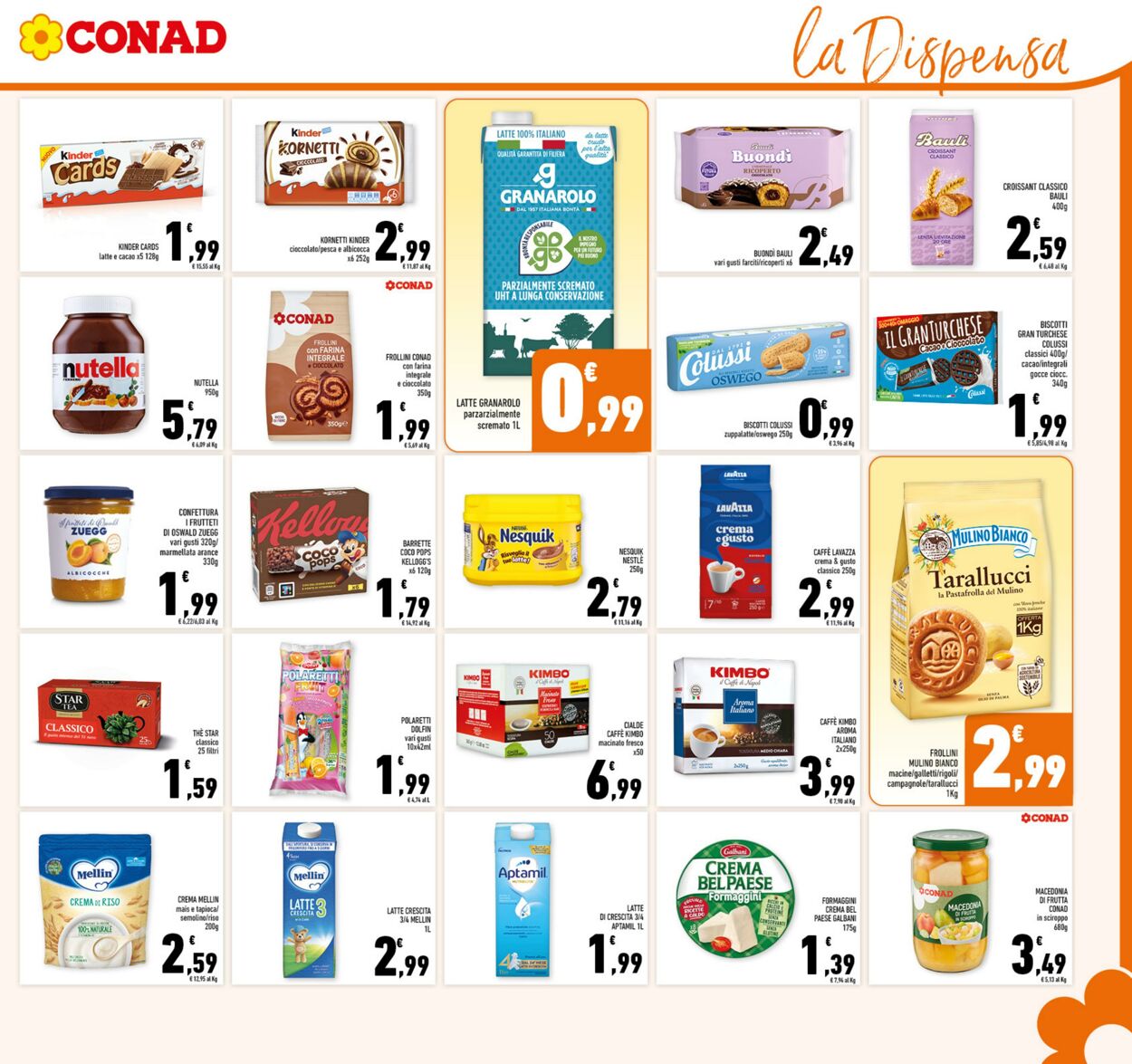 Volantino Conad 24.07.2024 - 04.08.2024