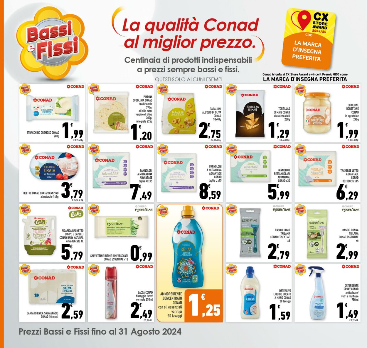 Volantino Conad 24.07.2024 - 04.08.2024