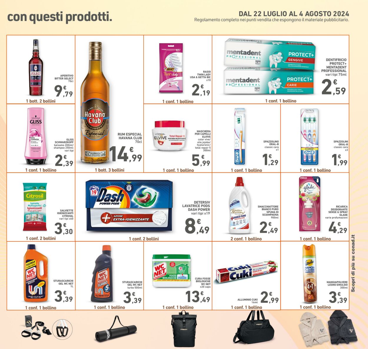 Volantino Conad 24.07.2024 - 04.08.2024