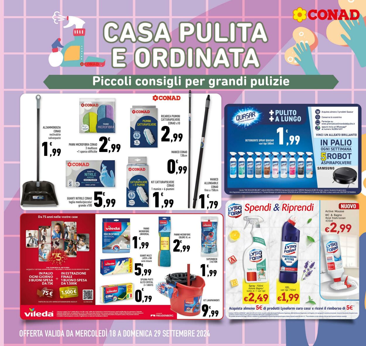 Volantino Conad 18.09.2024 - 29.09.2024