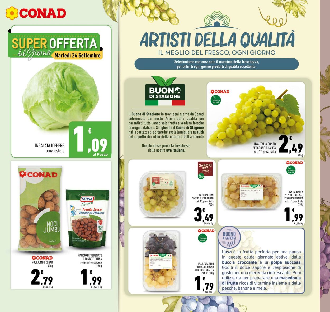 Volantino Conad 18.09.2024 - 29.09.2024