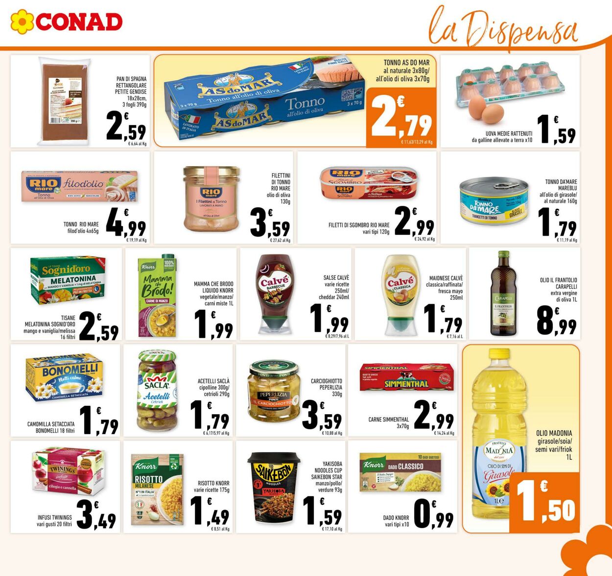 Volantino Conad 18.09.2024 - 29.09.2024