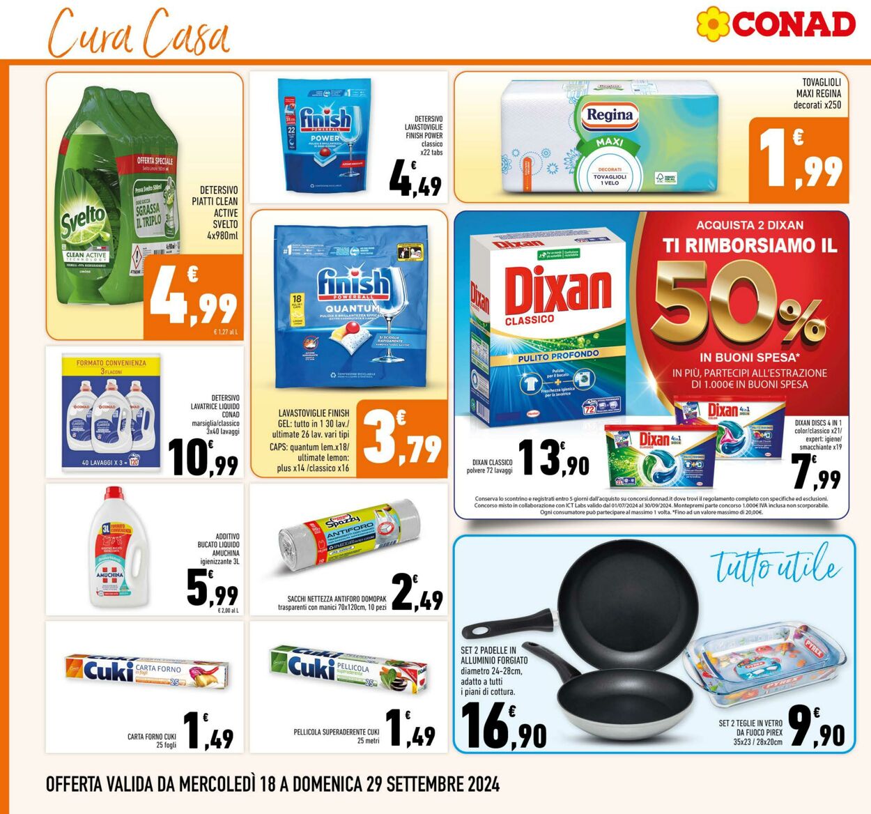 Volantino Conad 18.09.2024 - 29.09.2024