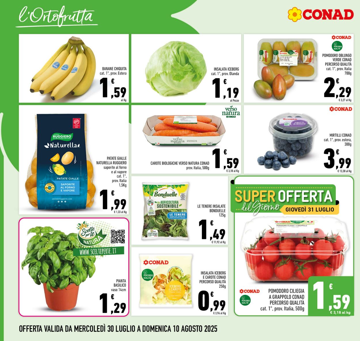 Volantino Conad 05.08.2025 - 05.08.2025