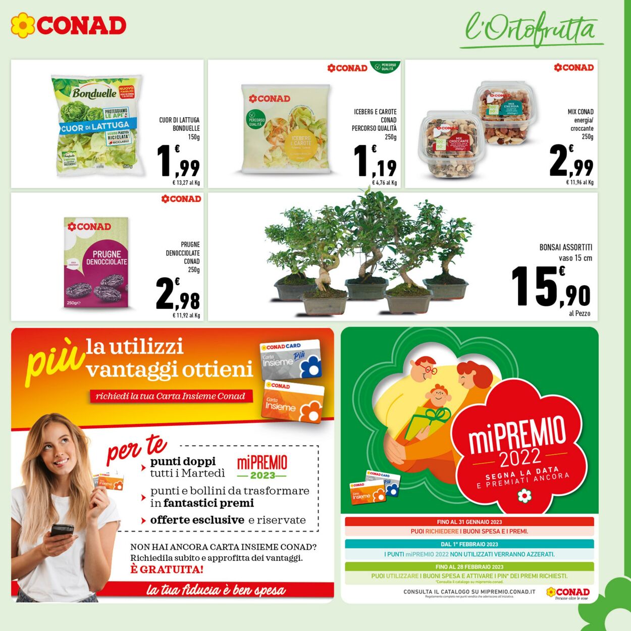 Volantino Conad 04.01.2023 - 15.01.2023