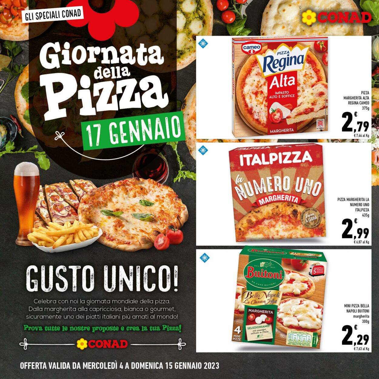 Volantino Conad 04.01.2023 - 15.01.2023