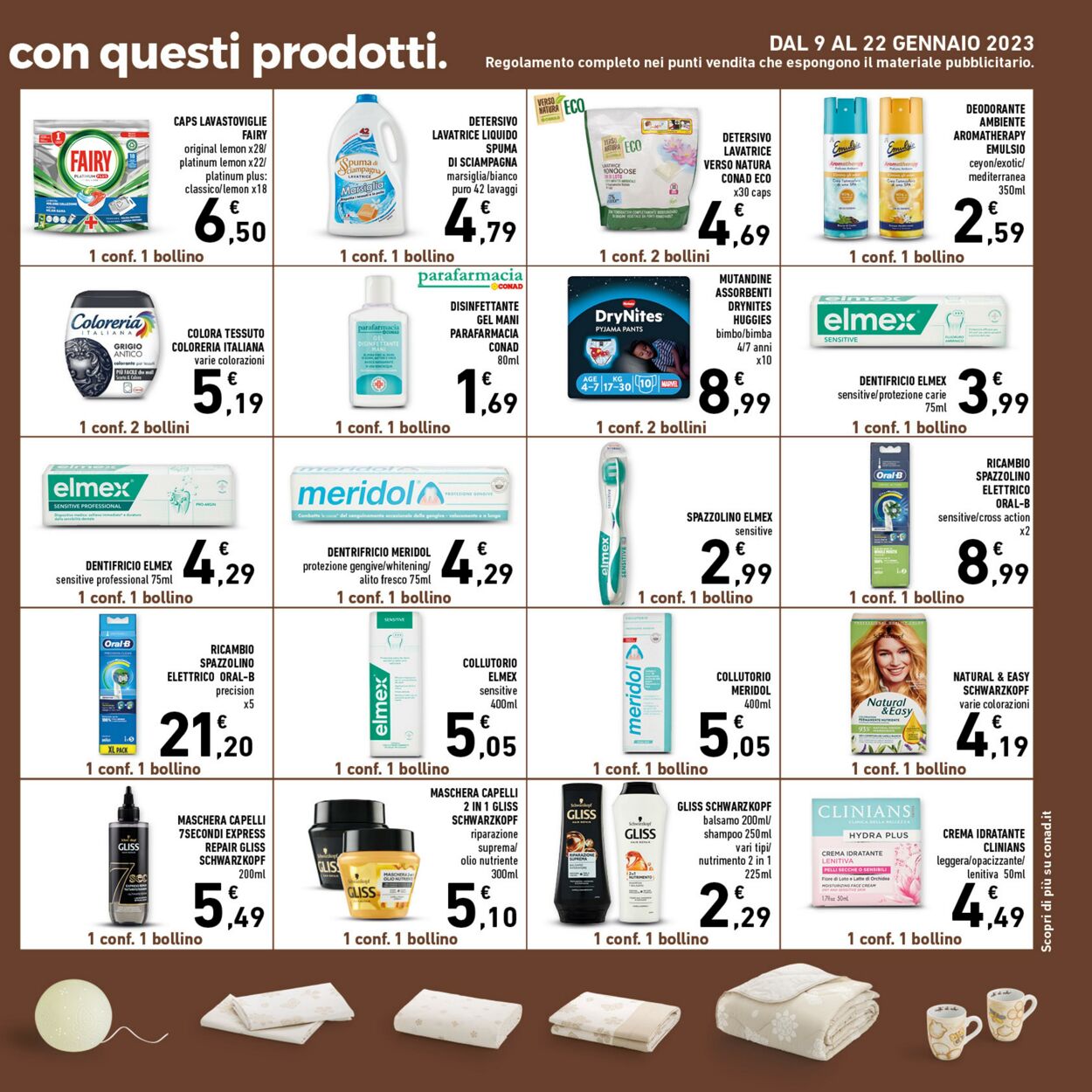 Volantino Conad 04.01.2023 - 15.01.2023