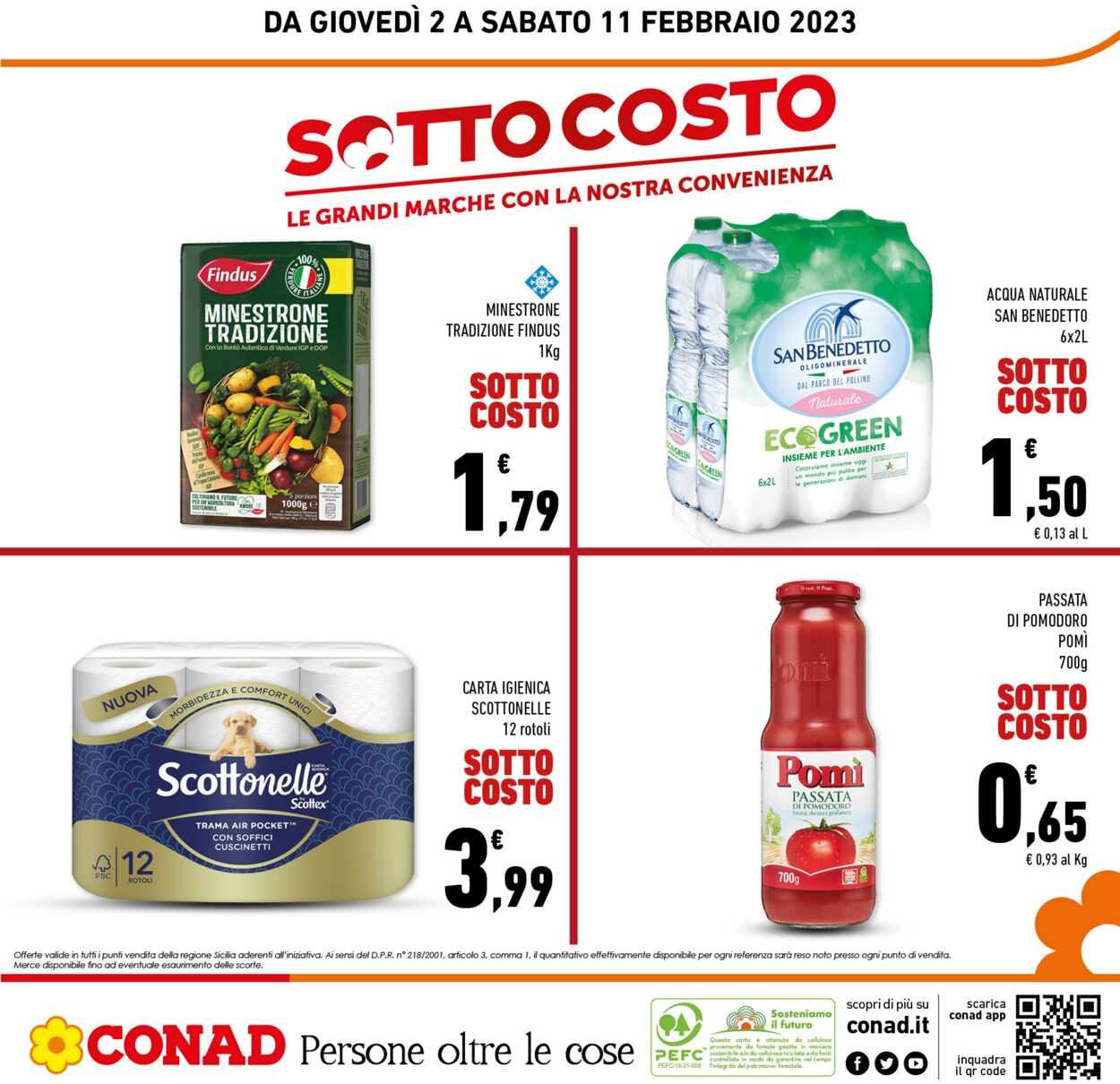 Volantino Conad 02.02.2023 - 11.02.2023