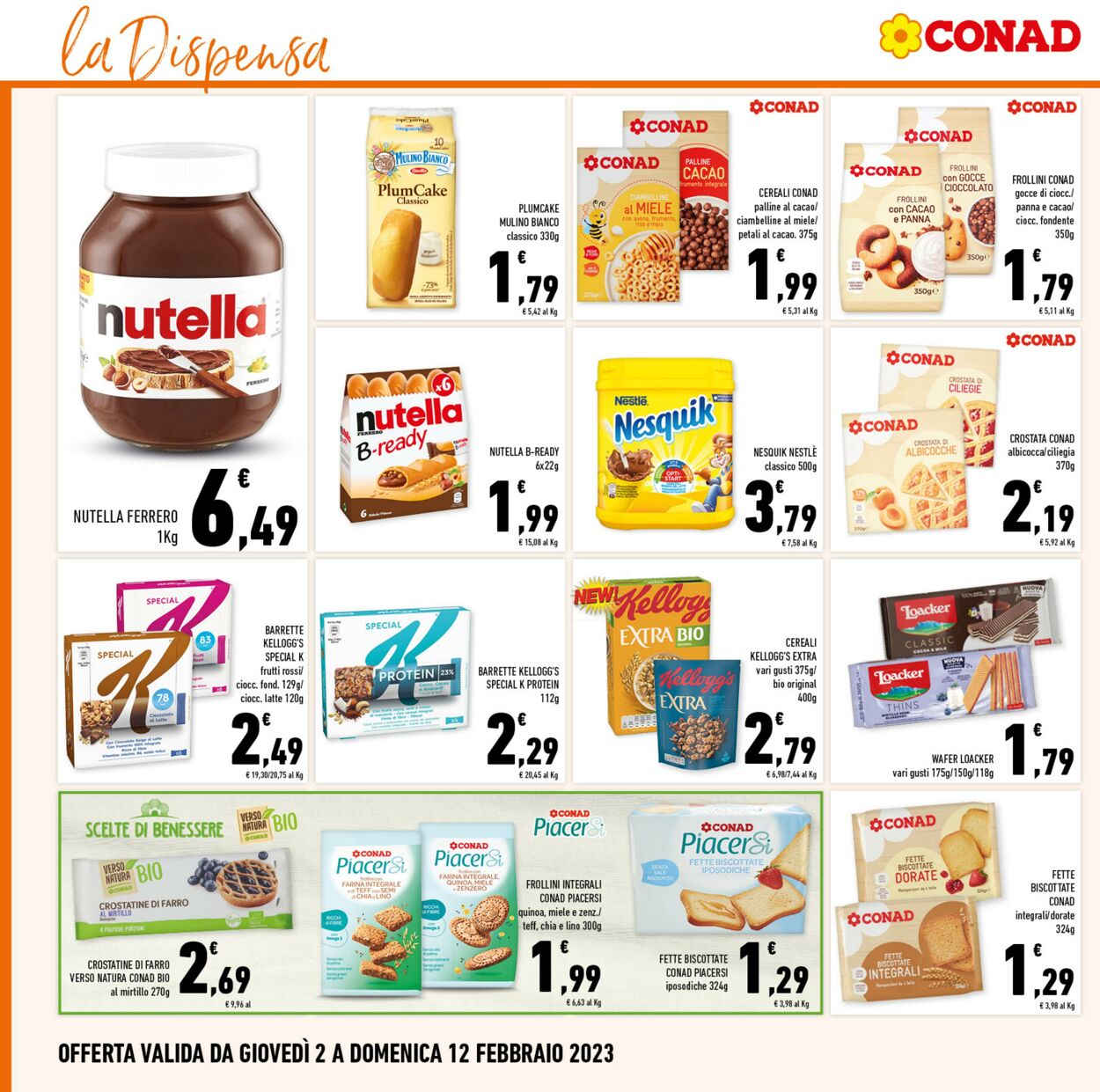 Volantino Conad 02.02.2023 - 11.02.2023