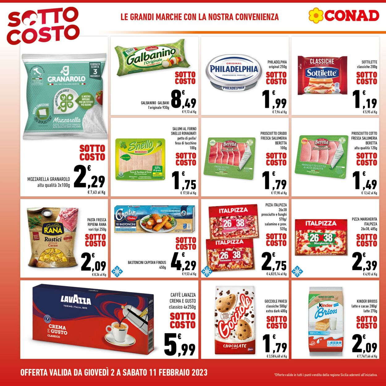 Volantino Conad 02.02.2023 - 11.02.2023