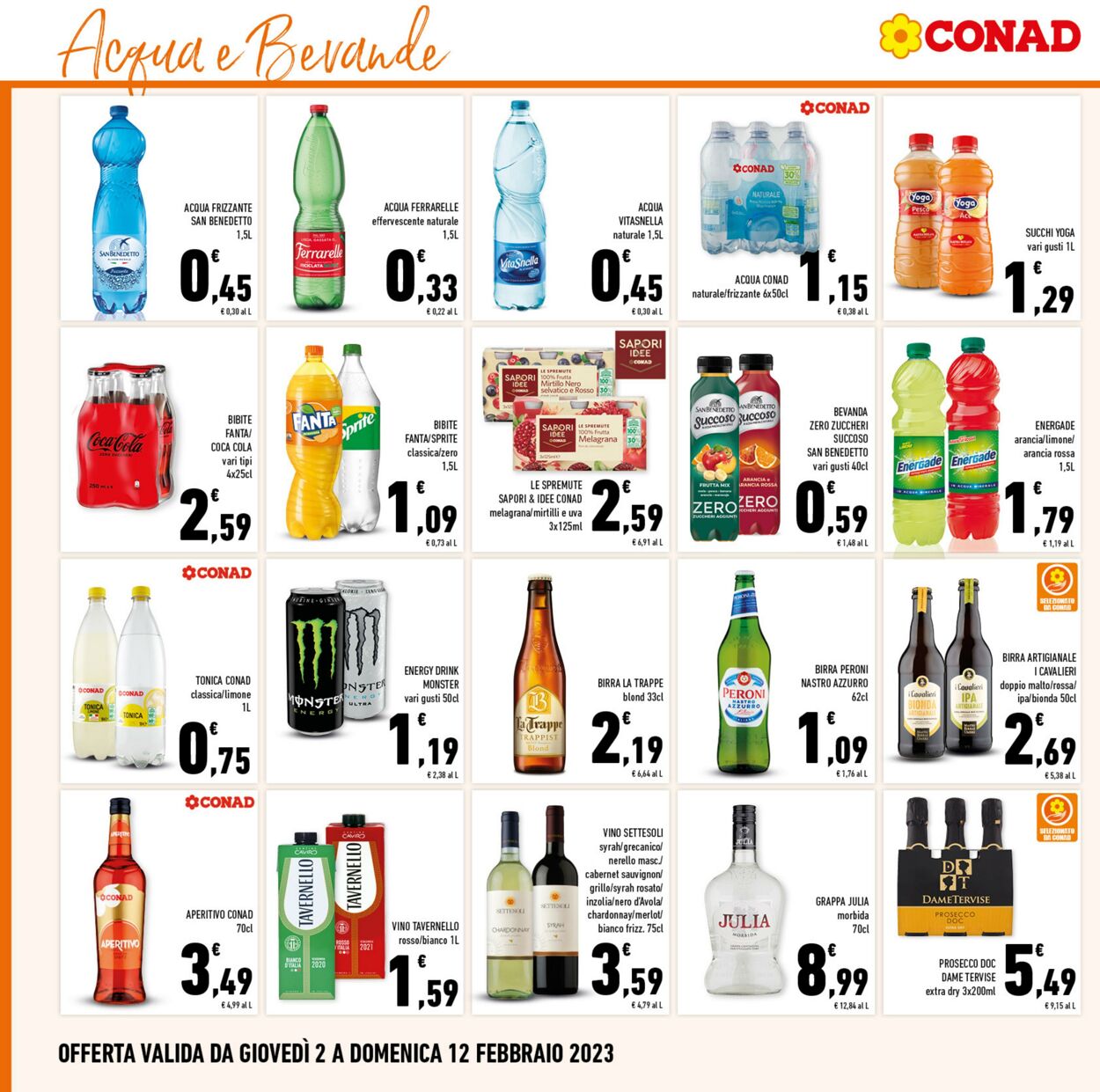 Volantino Conad 02.02.2023 - 11.02.2023