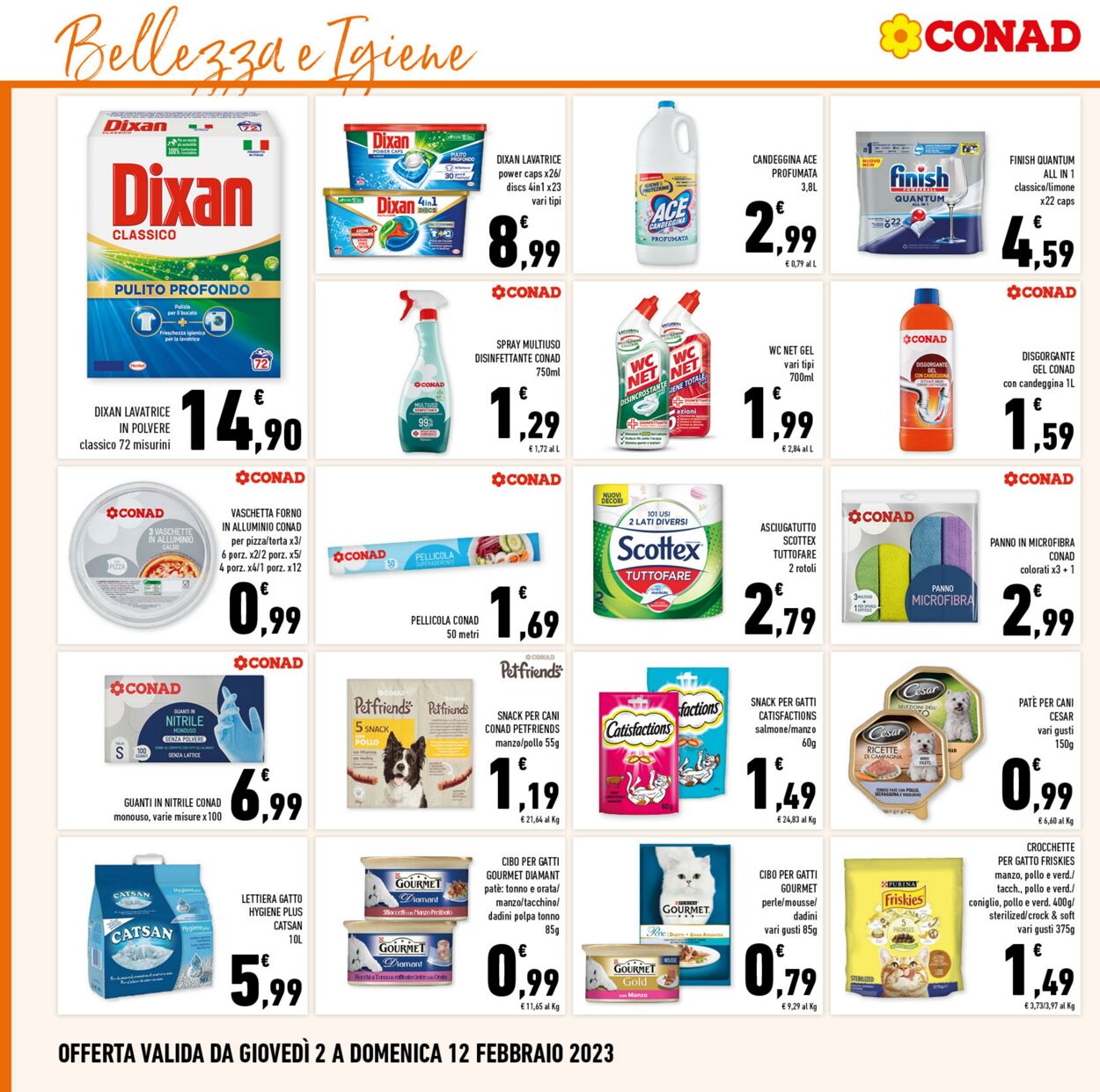 Volantino Conad 02.02.2023 - 11.02.2023