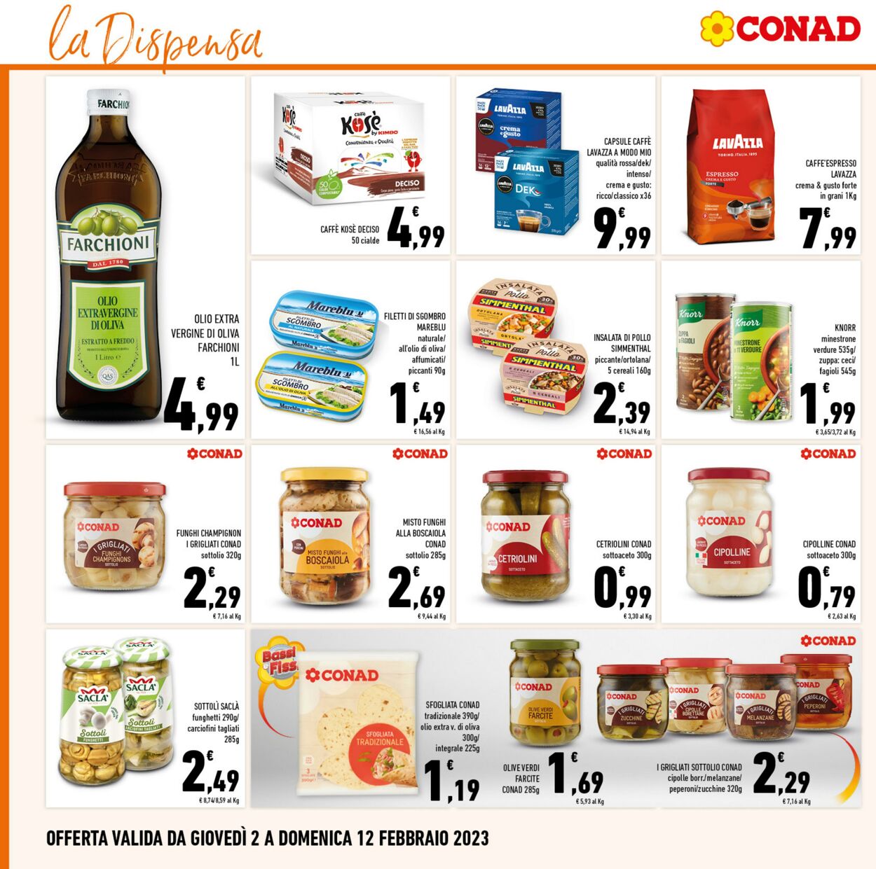 Volantino Conad 02.02.2023 - 11.02.2023