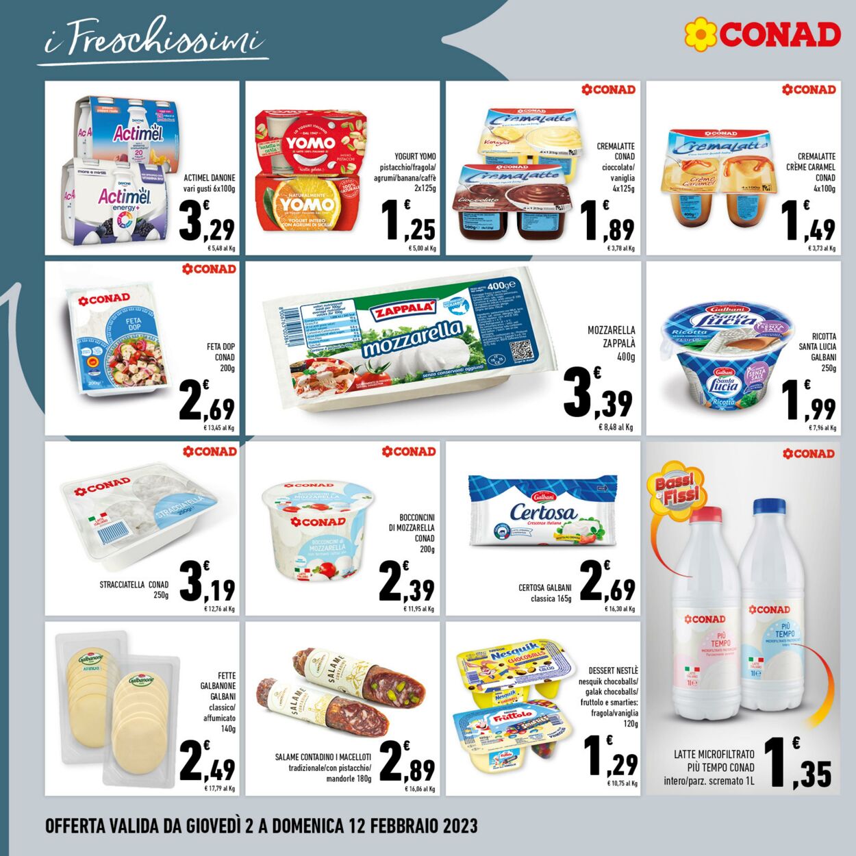 Volantino Conad 02.02.2023 - 11.02.2023