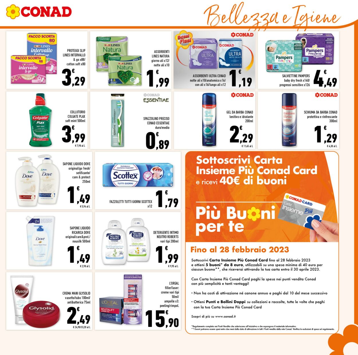 Volantino Conad 02.02.2023 - 11.02.2023