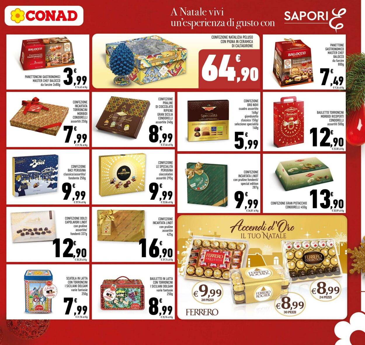 Volantino Conad 11.12.2024 - 24.12.2024