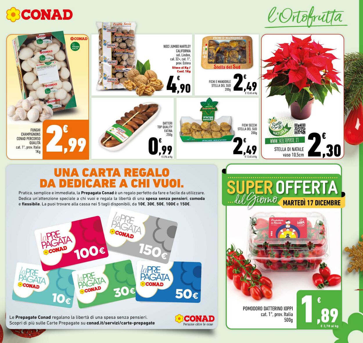 Volantino Conad 11.12.2024 - 24.12.2024