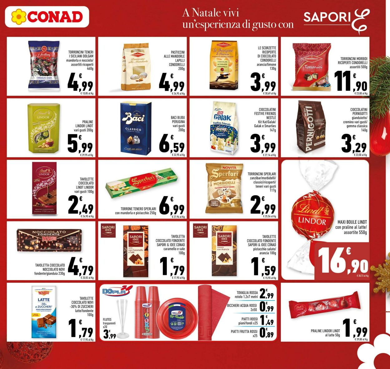 Volantino Conad 11.12.2024 - 24.12.2024