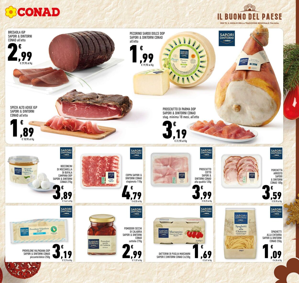 Volantino Conad 11.12.2024 - 24.12.2024