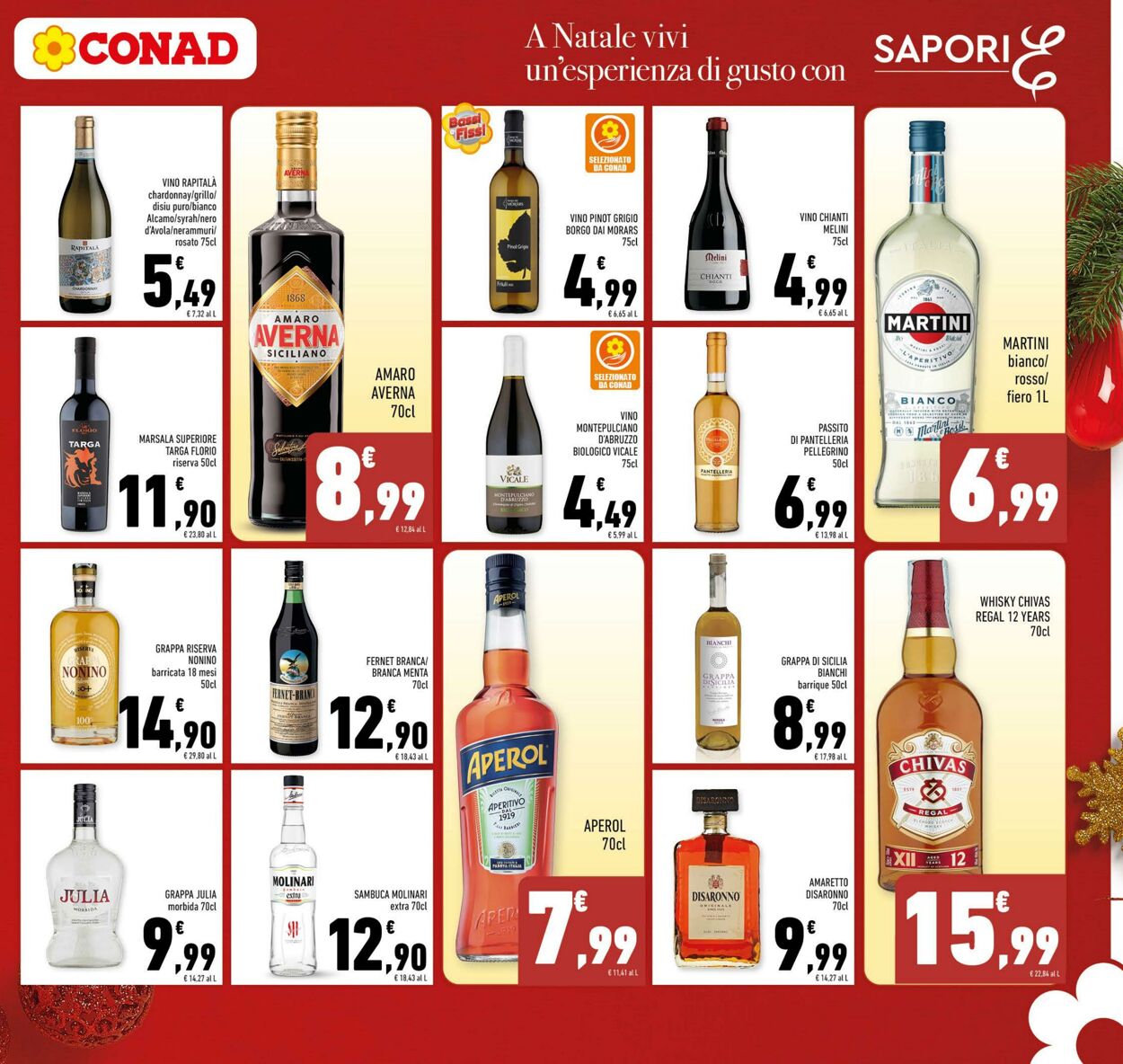 Volantino Conad 11.12.2024 - 24.12.2024