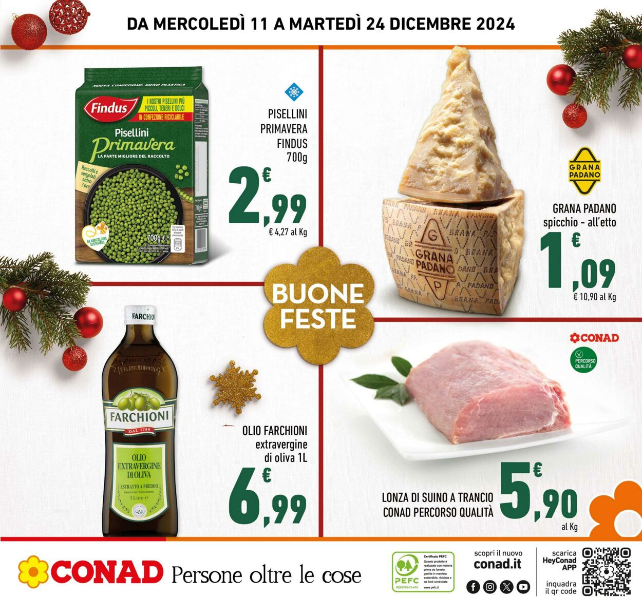 Volantino Conad 11.12.2024 - 24.12.2024