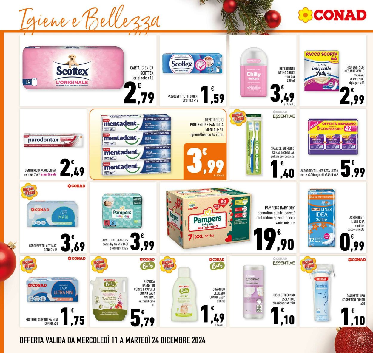 Volantino Conad 11.12.2024 - 24.12.2024