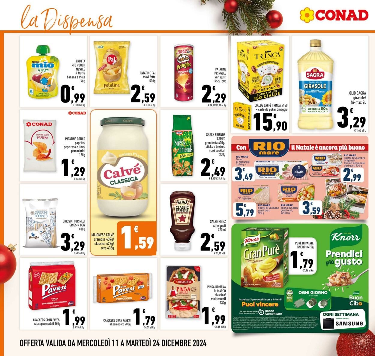 Volantino Conad 11.12.2024 - 24.12.2024