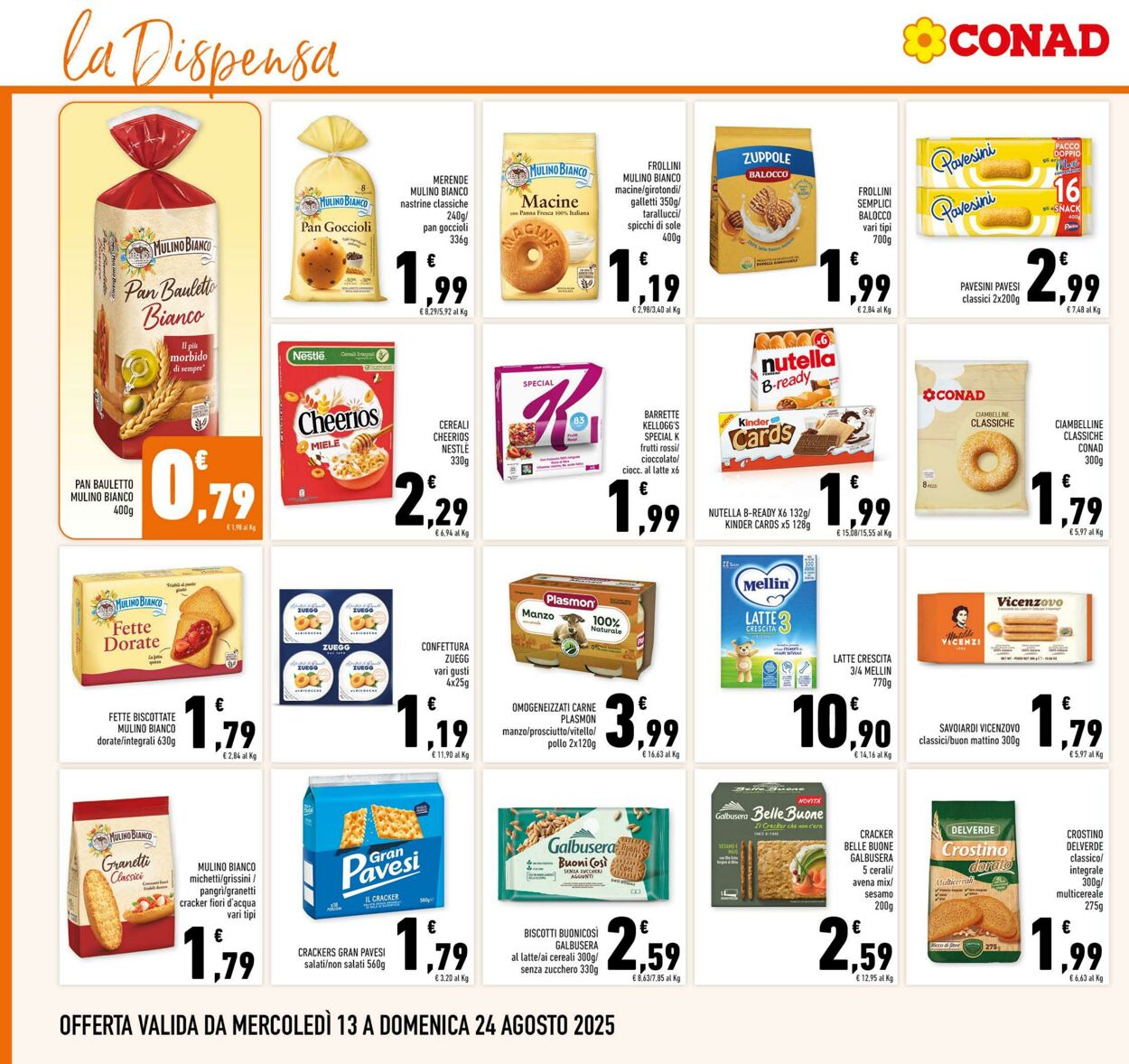 Volantino Conad 19.08.2025 - 19.08.2025