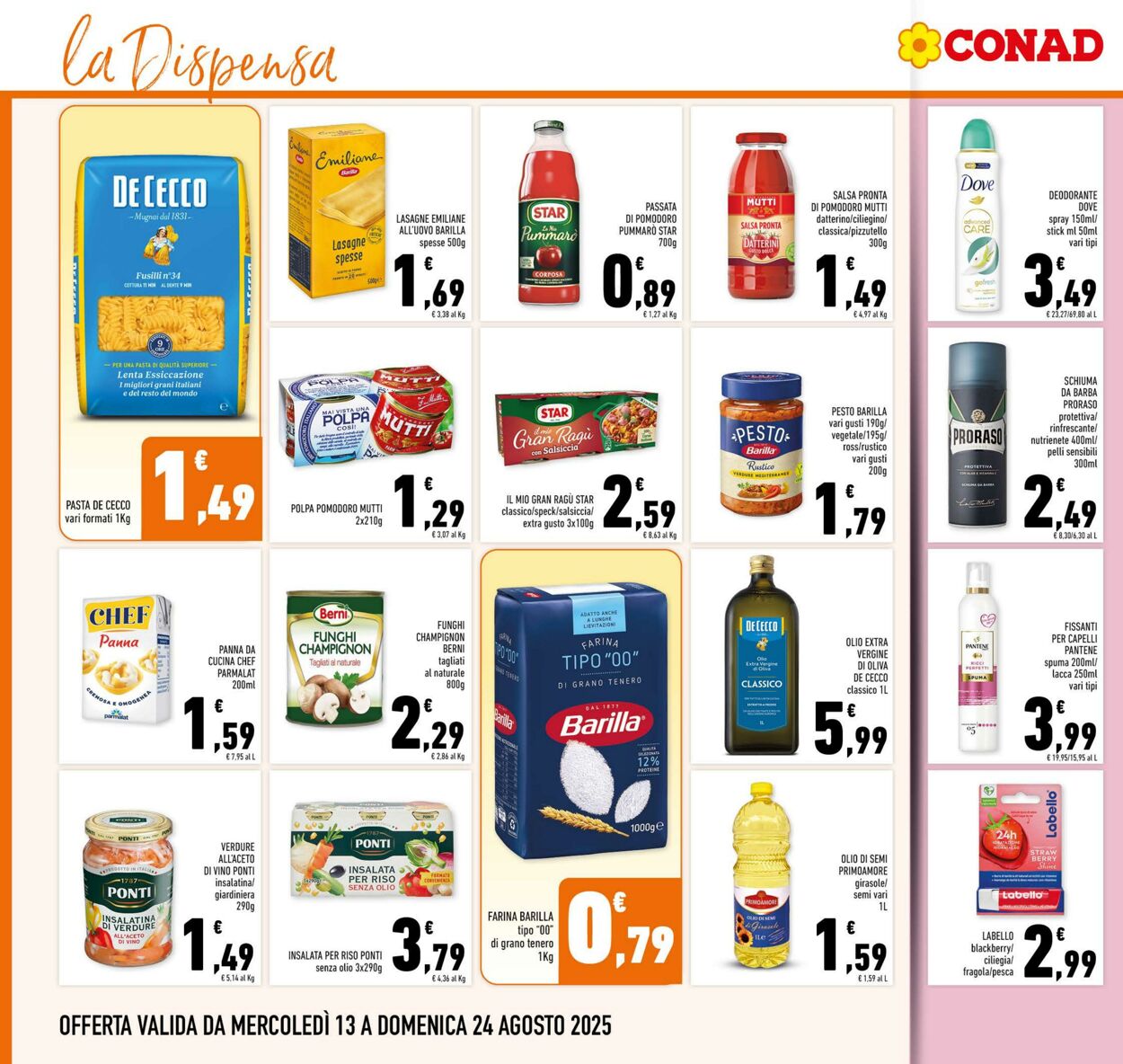 Volantino Conad 19.08.2025 - 19.08.2025