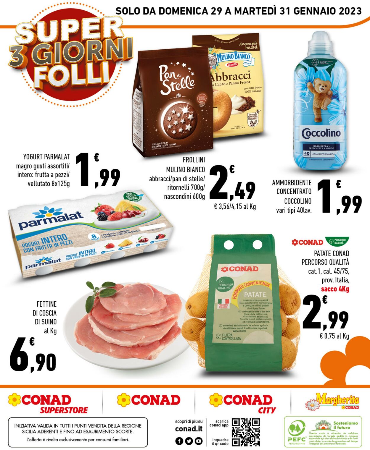 Volantino Conad 25.01.2023 - 01.02.2023