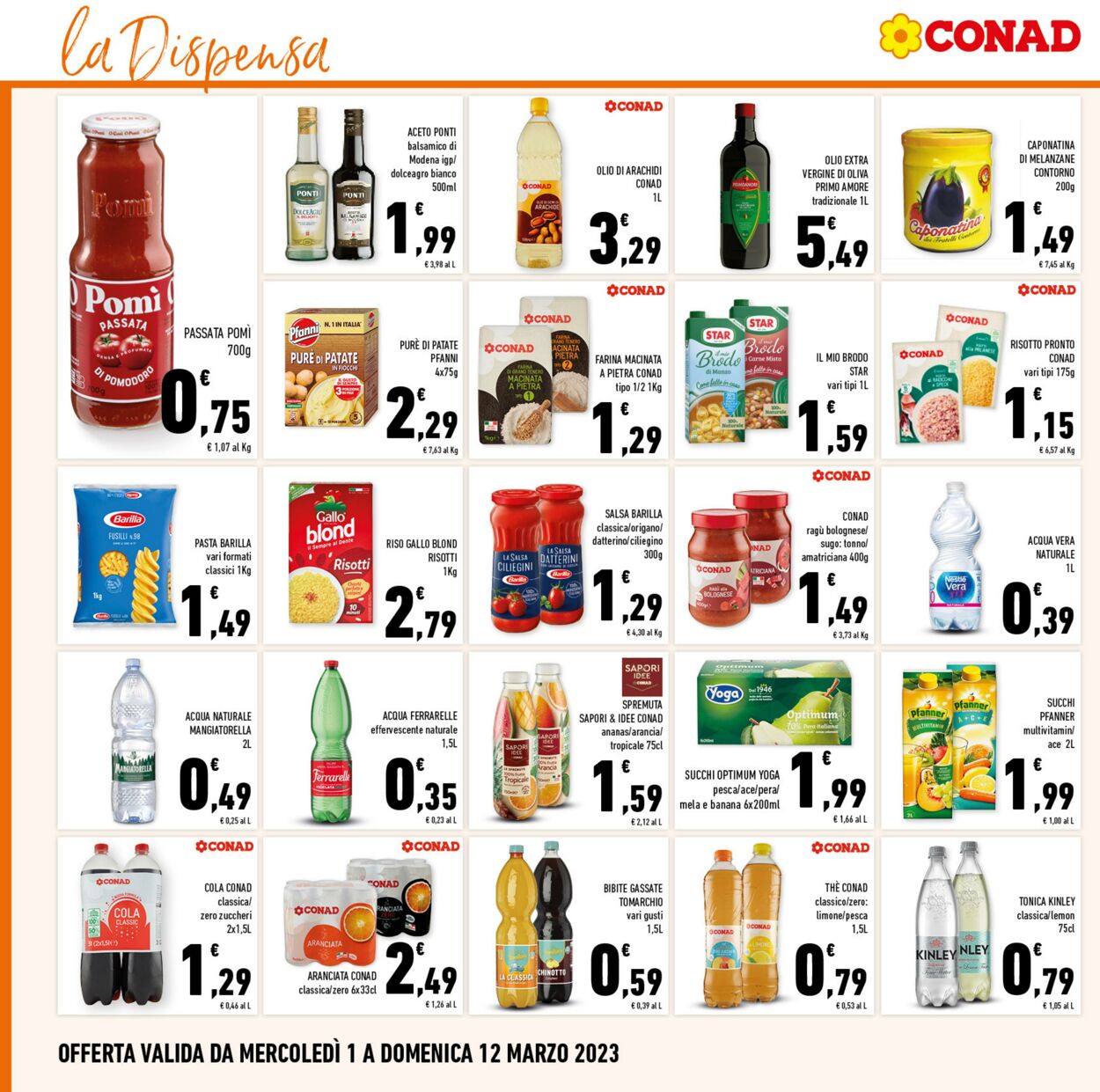 Volantino Conad 01.03.2023 - 12.03.2023