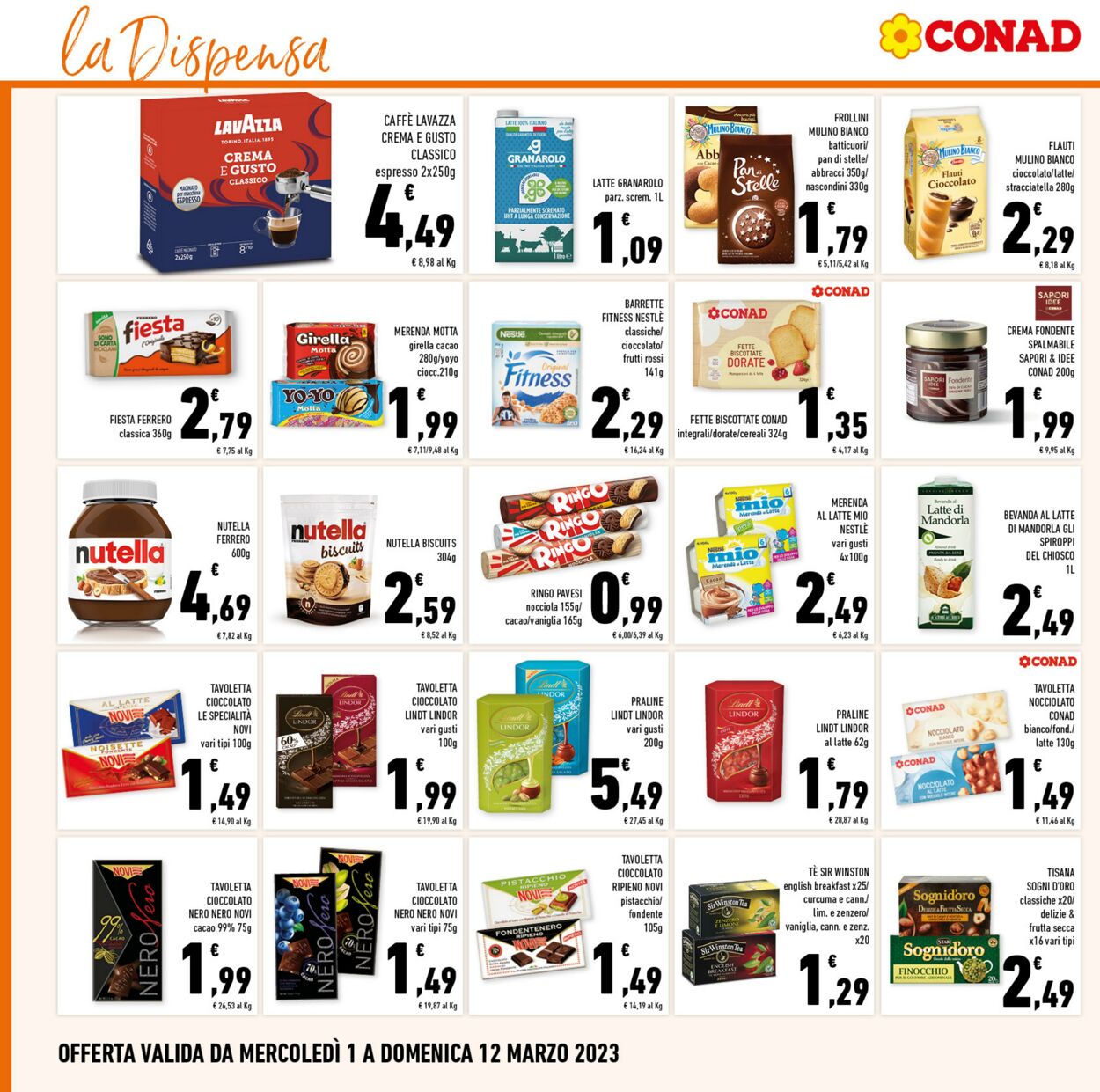 Volantino Conad 01.03.2023 - 12.03.2023