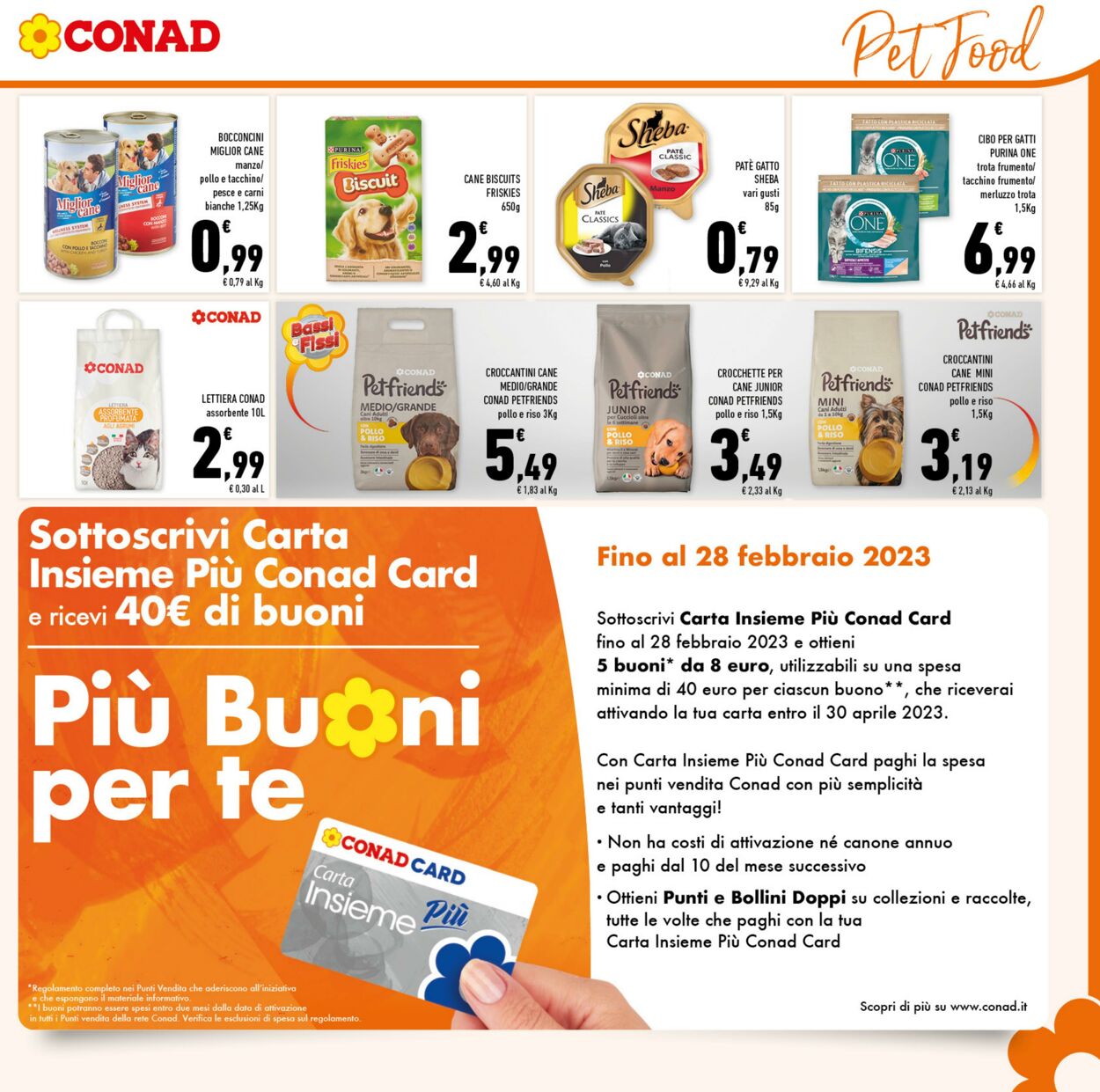 Volantino Conad 18.01.2023 - 29.01.2023