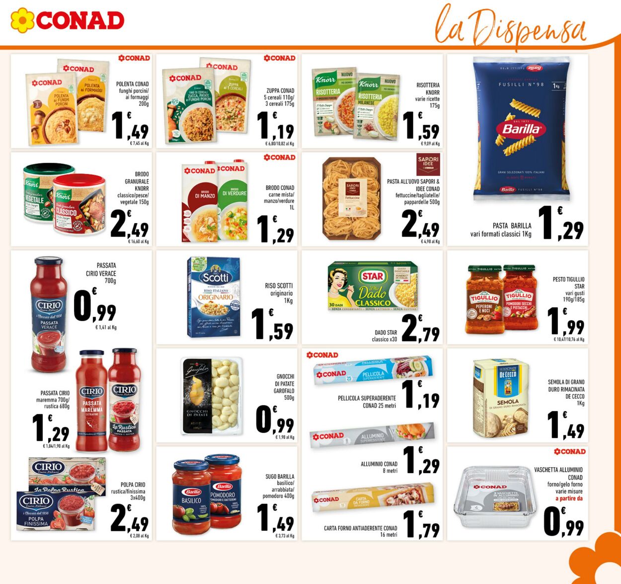 Volantino Conad 22.11.2023 - 03.12.2023