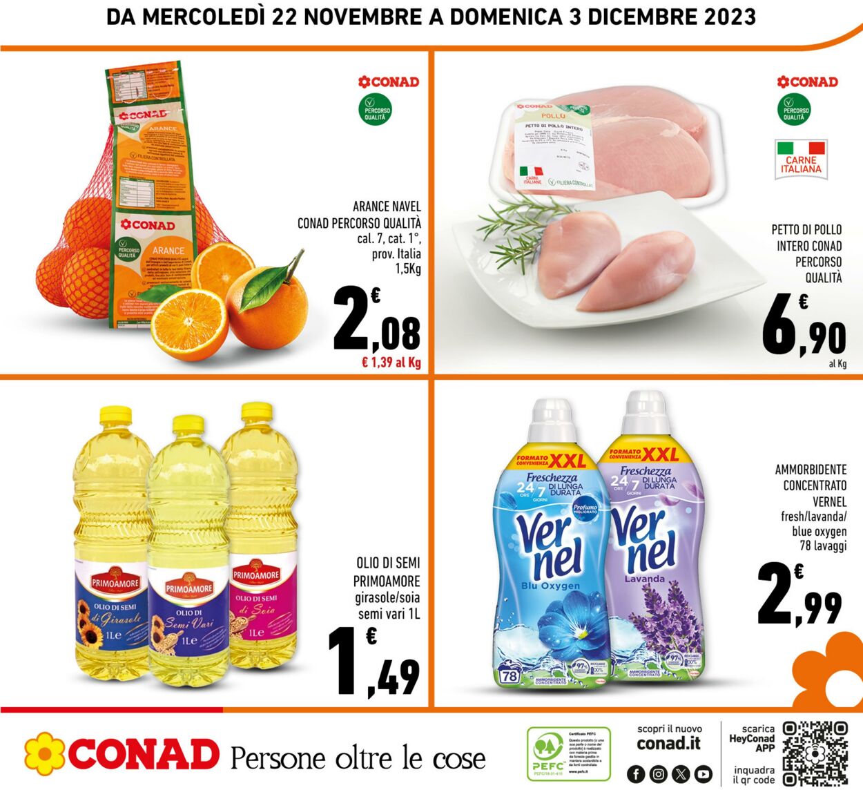 Volantino Conad 22.11.2023 - 03.12.2023