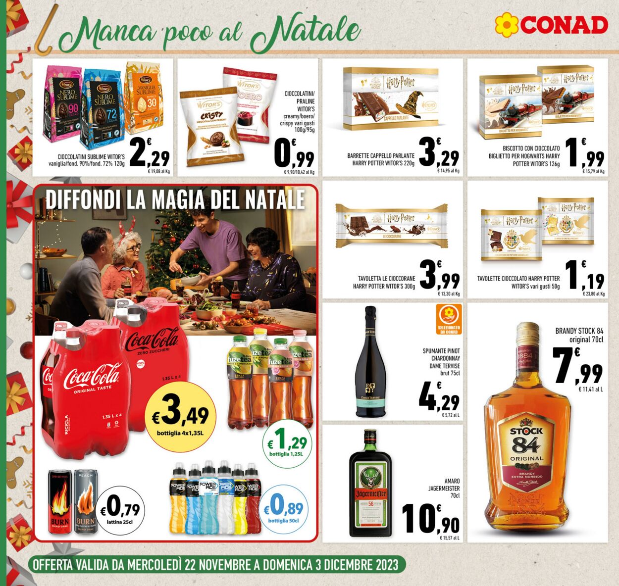 Volantino Conad 22.11.2023 - 03.12.2023