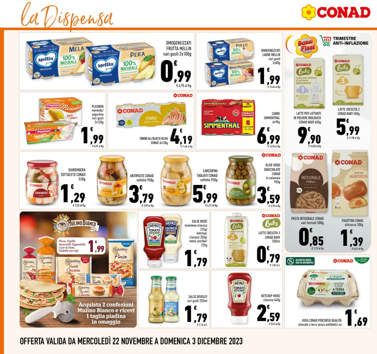 Volantino Conad 22.11.2023 - 03.12.2023