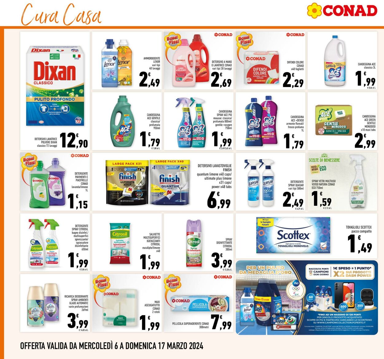 Volantino Conad 06.03.2024 - 17.03.2024