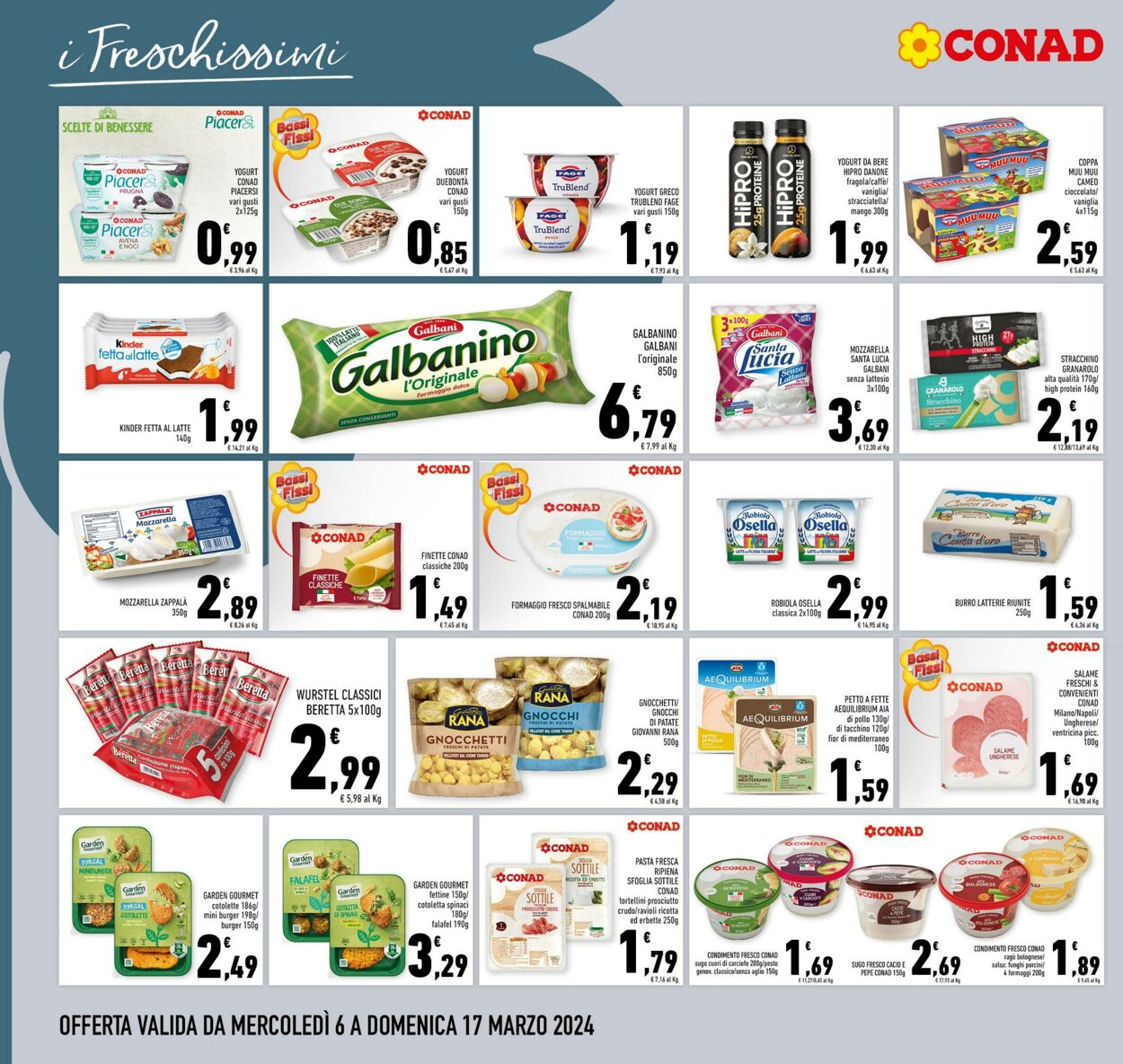 Volantino Conad 06.03.2024 - 17.03.2024